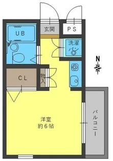 ダイドーメゾン青木【203号室】の間取り