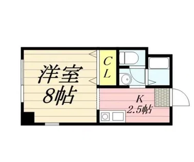 アミティN22【0502号室】の間取り