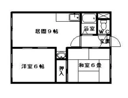 ラフォーレ北海【3階】の間取り
