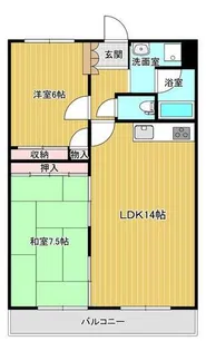インペリアル加藤【503号室】の間取り