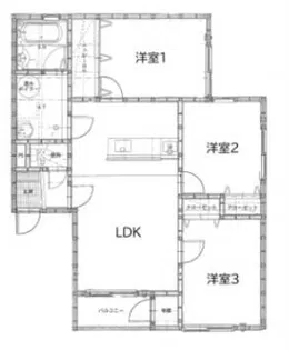 センターヴィレッヂ【2階】の間取り