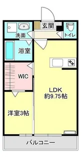 オーク【202号室】の間取り