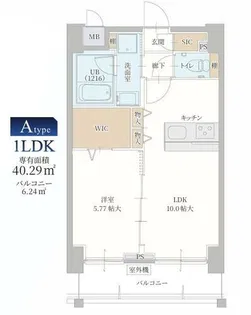 Viento京都駅【203号室】の間取り
