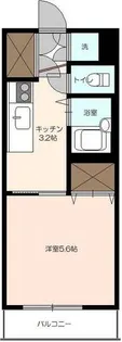 オークサンガ【1階】の間取り
