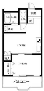 ハイツ高井【2階】の間取り