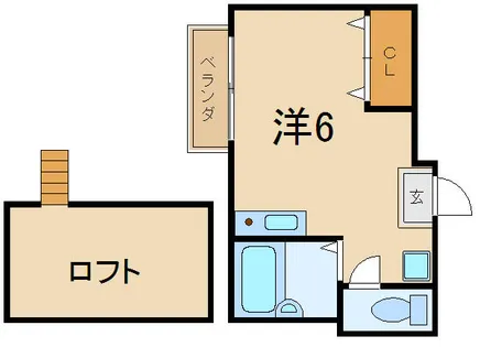 美並ハイツ【3階】の間取り