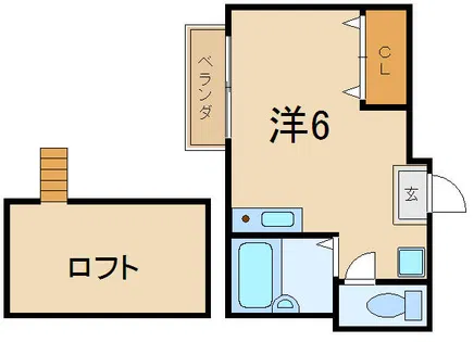 美並ハイツ【3階】の間取り