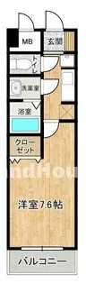 エトワールMIYA【304号室】の間取り