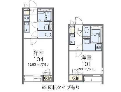 クレイノ夢【1階】の間取り