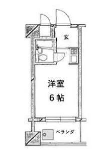 朝日プラザ天王寺パサージュ【2階】の間取り