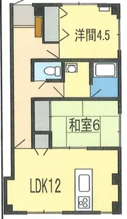 サグラダファミリアⅡ【101号室】の間取り