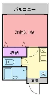 セファミ緑が丘【201号室】の間取り