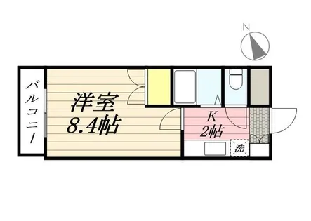 ジュネスドミール【0513号室】の間取り
