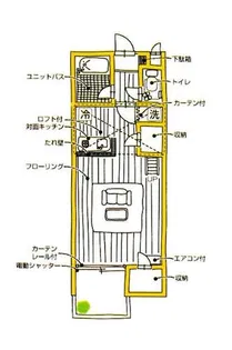 セザンヌ飯村【2階】の間取り