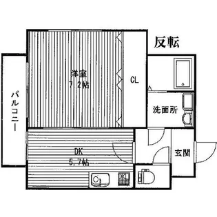 プロスパー尼崎【305号室】の間取り
