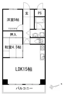 ベルトゥリー須磨【204号室】の間取り