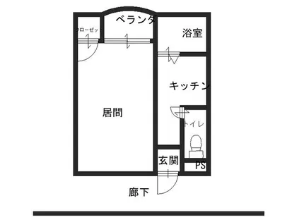 メゾンヴィラージュ【3階】の間取り
