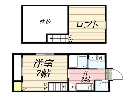 グランパーク城南EAST【0203号室】の間取り