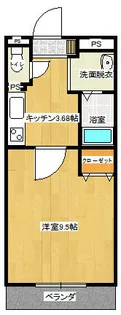 ユクホウビルY6【2階】の間取り