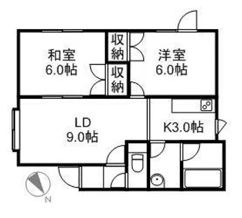 PLAZA IN SHINKAWA【0101号室】の間取り