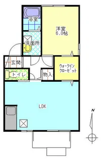 メゾン山和【1階】の間取り