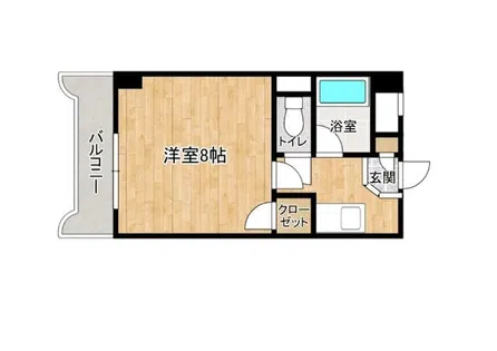 LANDCOMS片江【4階】の間取り