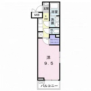 メゾン エイスイ【2階】の間取り