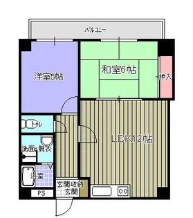 メゾン杉【302号室】の間取り