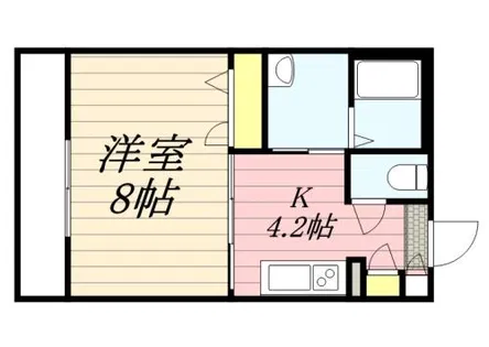 Casa【0205号室】の間取り