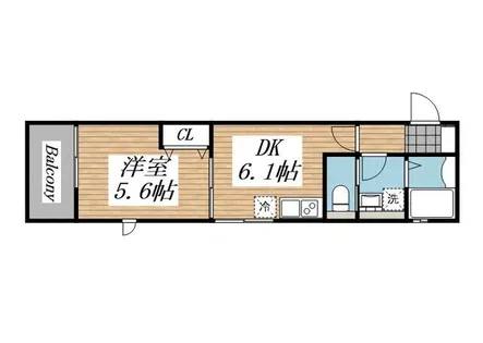 モリエ・上賀茂【0304号室】の間取り