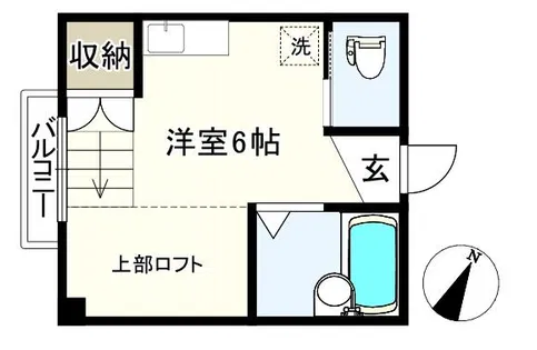 グリーンリーフ【2階】の間取り