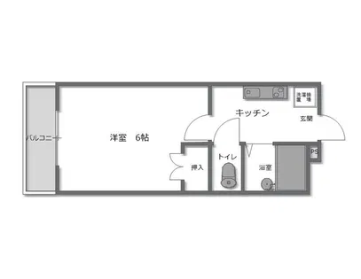 ランセル浅川【303号室】の間取り