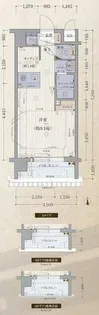 プレサンス京都三条大橋鴨川苑【4階】の間取り