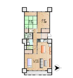 那古野ビル南館【4階】の間取り