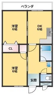 パークヒル【2階】の間取り