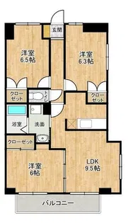 ALLCOMS有田【703号室】の間取り