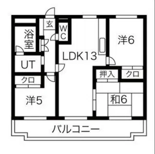 ロマンス・リコ【402号室】の間取り