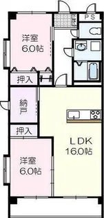 フリーダムコート弐番館【3階】の間取り