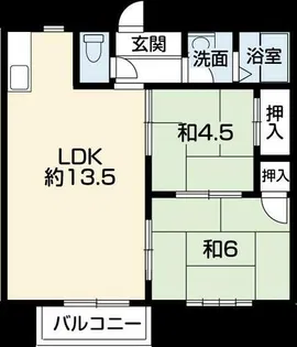 VANROCK勝原駅前【1階】の間取り