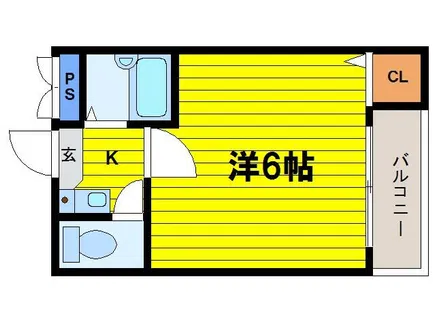 アクアエターナル【2階】の間取り