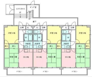 ミリアーゼ【3階】の間取り