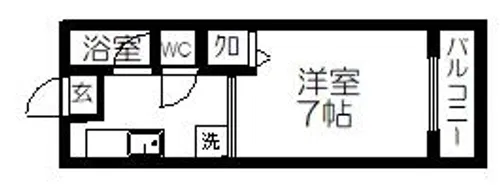 NO5山一ビル【307号室】の間取り