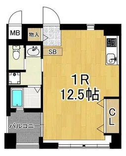 VARI HOUSE【605号室】の間取り