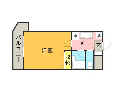 メゾン ド プロムナード【0203号室】の間取り
