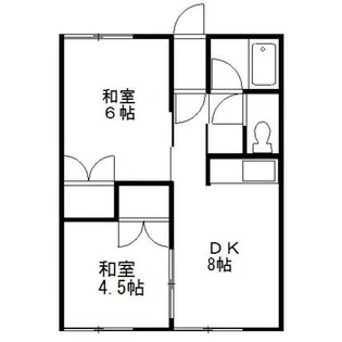 シティハイム栄通【00205号室】の間取り