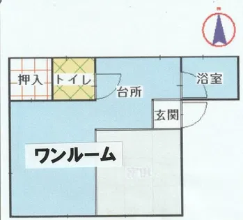 富善ビル【401号室】の間取り