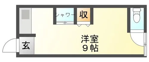加賀ハイツ【3階】の間取り