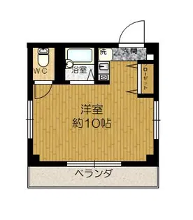 サイプレス妙法寺【4階】の間取り