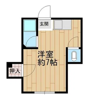 すみれマンション【1階】の間取り