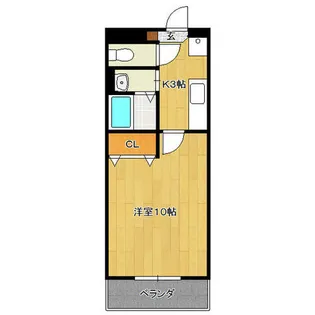 プレジデント・サンライズ【3階】の間取り